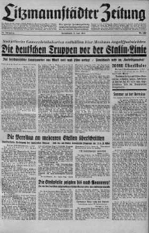 Litzmannstaedter Zeitung 5 lipiec 1941 nr 184