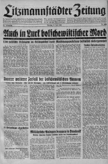 Litzmannstaedter Zeitung 7 lipiec 1941 nr 186