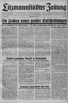 Litzmannstaedter Zeitung 8 lipiec 1941 nr 187
