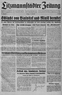 Litzmannstaedter Zeitung 11 lipiec 1941 nr 190