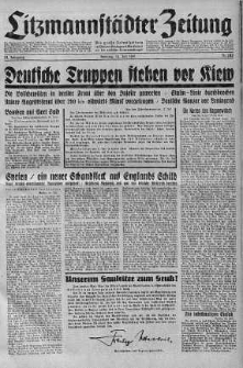 Litzmannstaedter Zeitung 13 lipiec 1941 nr 192