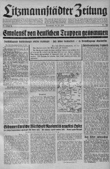 Litzmannstaedter Zeitung 19 lipiec 1941 nr 198