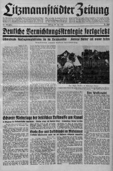 Litzmannstaedter Zeitung 25 lipiec 1941 nr 204