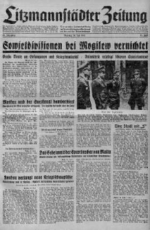 Litzmannstaedter Zeitung 28 lipiec 1941 nr 207