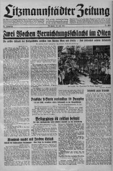 Litzmannstaedter Zeitung 30 lipiec 1941 nr 209