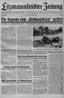 Litzmannstaedter Zeitung 3 sierpień 1941 nr 213