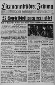 Litzmannstaedter Zeitung 9 sierpień 1941 nr 219