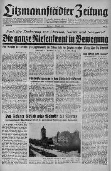 Litzmannstaedter Zeitung 22 sierpień 1941 nr 232
