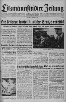 Litzmannstaedter Zeitung 1 wrzesień 1941 nr 242