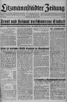 Litzmannstaedter Zeitung 13 wrzesień 1941 nr 254
