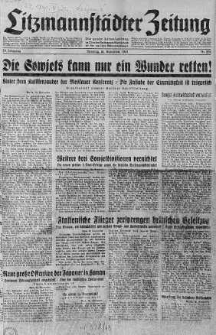 Litzmannstaedter Zeitung 30 wrzesień 1941 nr 271
