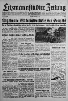 Litzmannstaedter Zeitung 3 październik 1941 nr 274