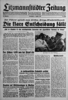 Litzmannstaedter Zeitung 4 październik 1941 nr 275