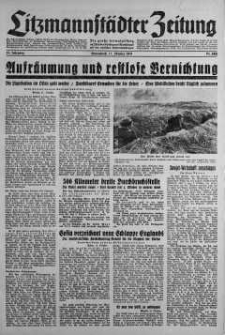 Litzmannstaedter Zeitung 11 październik 1941 nr 282