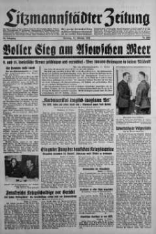 Litzmannstaedter Zeitung 12 październik 1941 nr 283