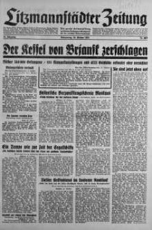 Litzmannstaedter Zeitung 16 październik 1941 nr 287