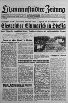 Litzmannstaedter Zeitung 17 październik 1941 nr 288