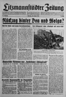 Litzmannstaedter Zeitung 28 październik 1941 nr 299