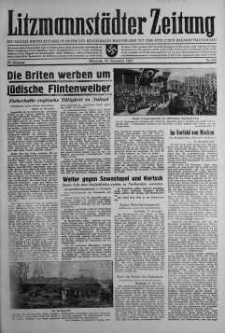 Litzmannstaedter Zeitung 12 listopad 1941 nr 314