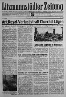 Litzmannstaedter Zeitung 16 listopad 1941 nr 318