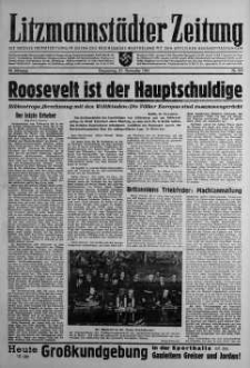 Litzmannstaedter Zeitung 27 listopad 1941 nr 329