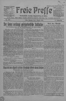 Lodzer Freie Presse : verbreitetste deutsche Tageszeitung in Polen 1926, nr 209-239