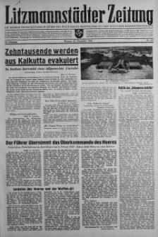 Litzmannstaedter Zeitung 22 grudzień 1941 nr 354