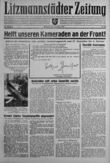 Litzmannstaedter Zeitung 24 grudzień 1941 nr 356