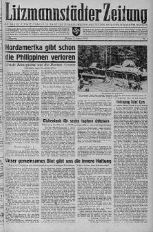 Litzmannstaedter Zeitung 2 styczeń 1942 nr 2