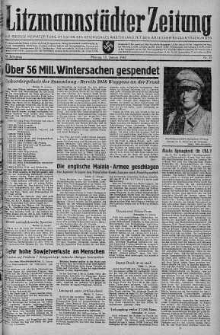 Litzmannstaedter Zeitung 12 styczeń 1942 nr 12