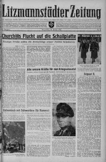 Litzmannstaedter Zeitung 22 styczeń 1942 nr 22