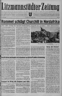 Litzmannstaedter Zeitung 26 styczeń 1942 nr 26