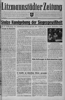 Litzmannstaedter Zeitung 31 styczeń 1942 nr 31