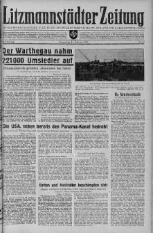 Litzmannstaedter Zeitung 19 luty 1942 nr 50