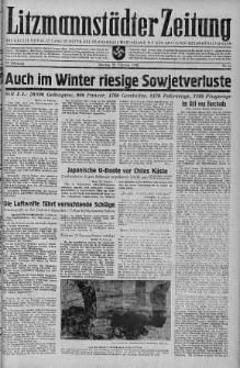 Litzmannstaedter Zeitung 23 luty 1942 nr 54