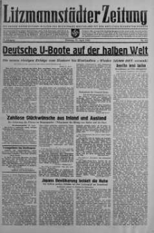 Litzmannstaedter Zeitung 21 kwiecień 1942 nr 110