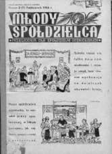 Młody Spółdzielca : przewodnik dla spółdzielni uczniowskich październik 1936 nr 2 (7)