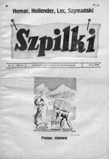 Szpilki 14 luty 1937 nr 7