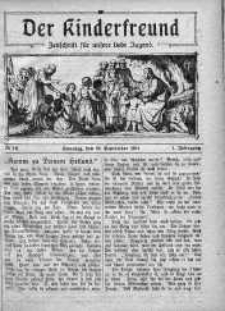 Der Kinderfreund: Zeitschrift fur unsere liebe Jugend 11 wrzesień 1921 nr 12