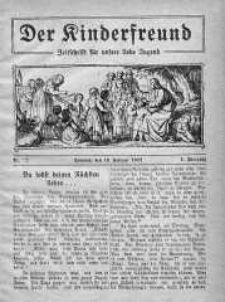 Der Kinderfreund: Zeitschrift fur unsere liebe Jugend 19 luty 1922 nr 22