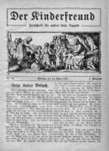 Der Kinderfreund: Zeitschrift fur unsere liebe Jugend 19 marzec 1922 nr 24