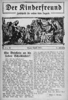Der Kinderfreund: Zeitschrift fur unsere liebe Jugend sierpień 1923 nr 9/10