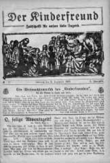 Der Kinderfreund: Zeitschrift fur unsere liebe Jugend 9 grudzień 1923 nr 17