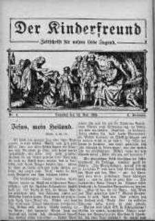 Der Kinderfreund: Zeitschrift fur unsere liebe Jugend 18 maj 1924 nr 4
