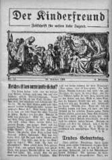 Der Kinderfreund: Zeitschrift fur unsere liebe Jugend 19 październik 1924 nr 14