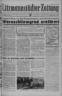 Litzmannstaedter Zeitung 18 lipiec 1942 nr 198