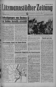Litzmannstaedter Zeitung 23 lipiec 1942 nr 203