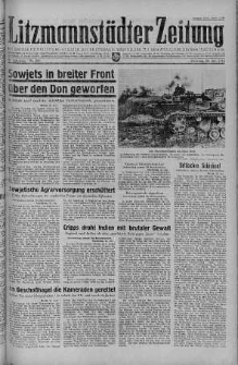 Litzmannstaedter Zeitung 28 lipiec 1942 nr 208
