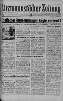 Litzmannstaedter Zeitung 12 sierpień 1942 nr 223