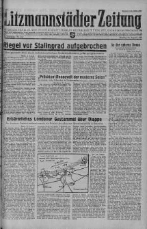 Litzmannstaedter Zeitung 31 sierpień 1942 nr 242